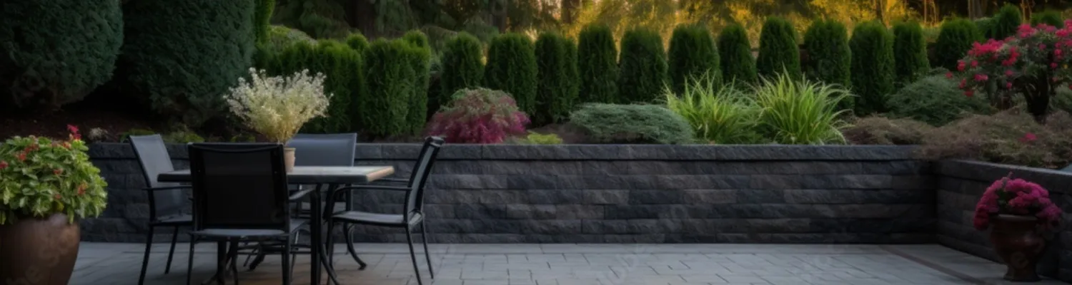 Beautiful outdoor patio