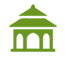 Green Gazebo Icon