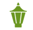 Green Lamp Icon