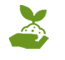 Green Flower Seed Icon